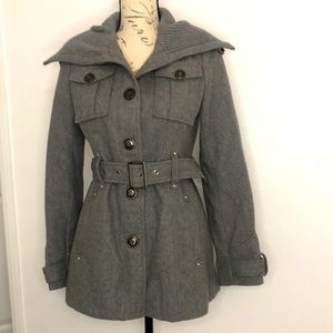 Women’s MISS SIXTY Gray Wool Coat Size S